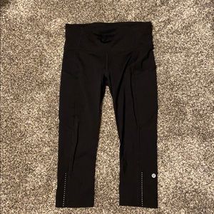 Lululemon Fast n’ Free Cropped Legging Size  6